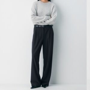 Wilfred Effortless Twill Trousers- Black. Size 4